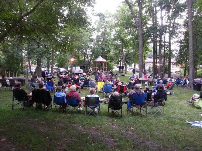 Summer Concert Series.....  Music by Bag Shot Row....  New Gazebo on the West Lawn